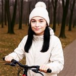 курьер девушка